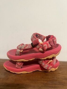 Kids Pink Outdoor Teva Sandals